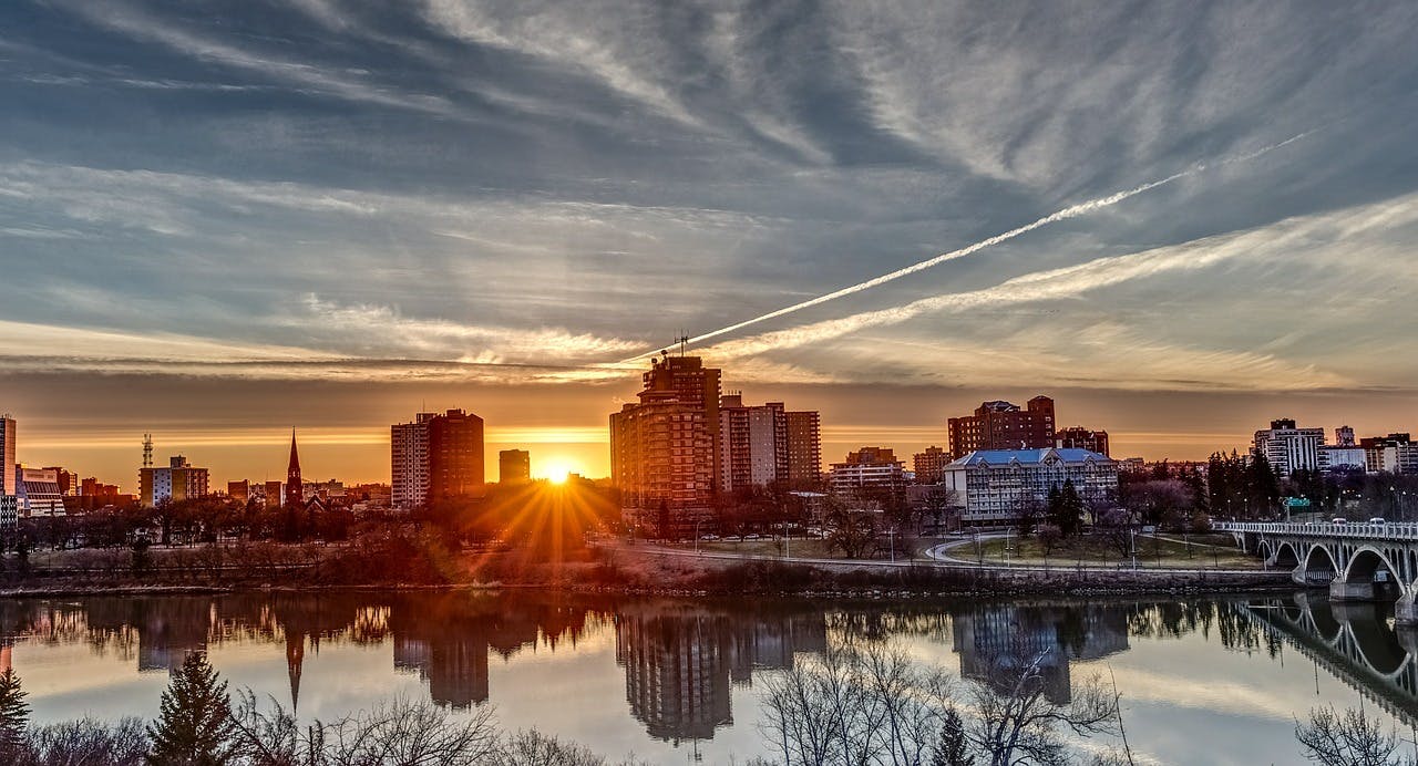 Sunset, Saskatoon, Saskatchewan