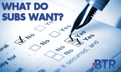 What Do Subs Want?