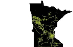 Arvig's Minnesota network coverage Arvig's Minnesota network coverage