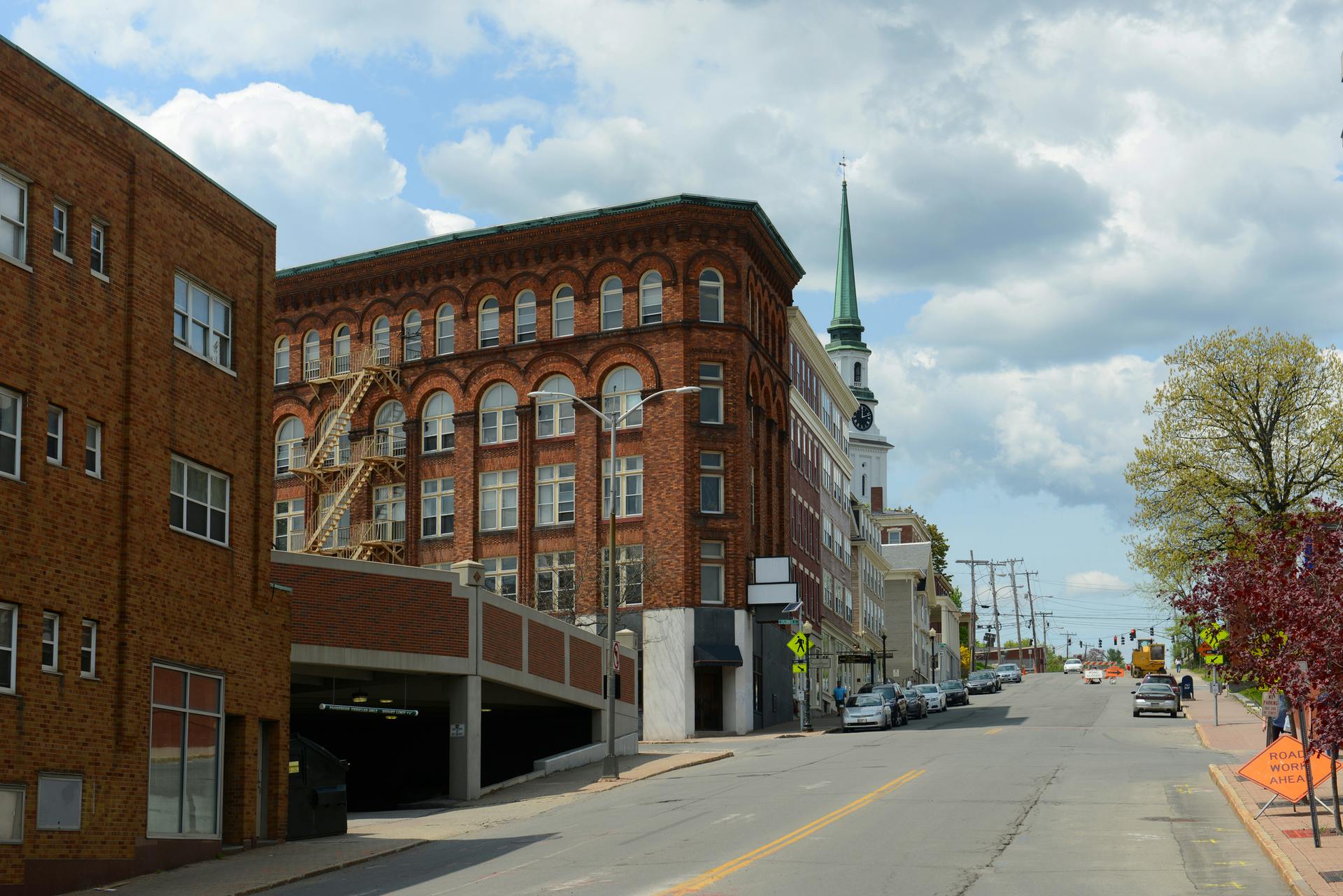 Historic downtown Bangor, Maine