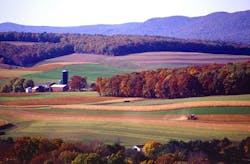 Pennsylvania rural landscape Pennsylvania rural landscape