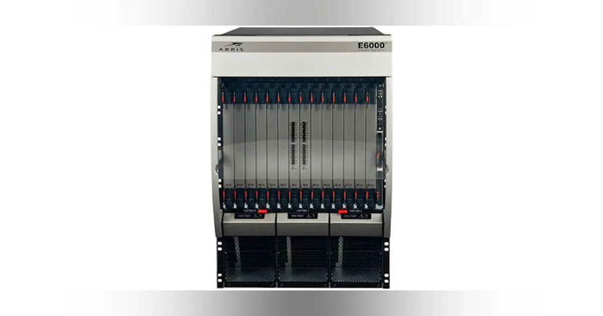 ARRIS E6000 Converged Edge Router | Lightwave Online