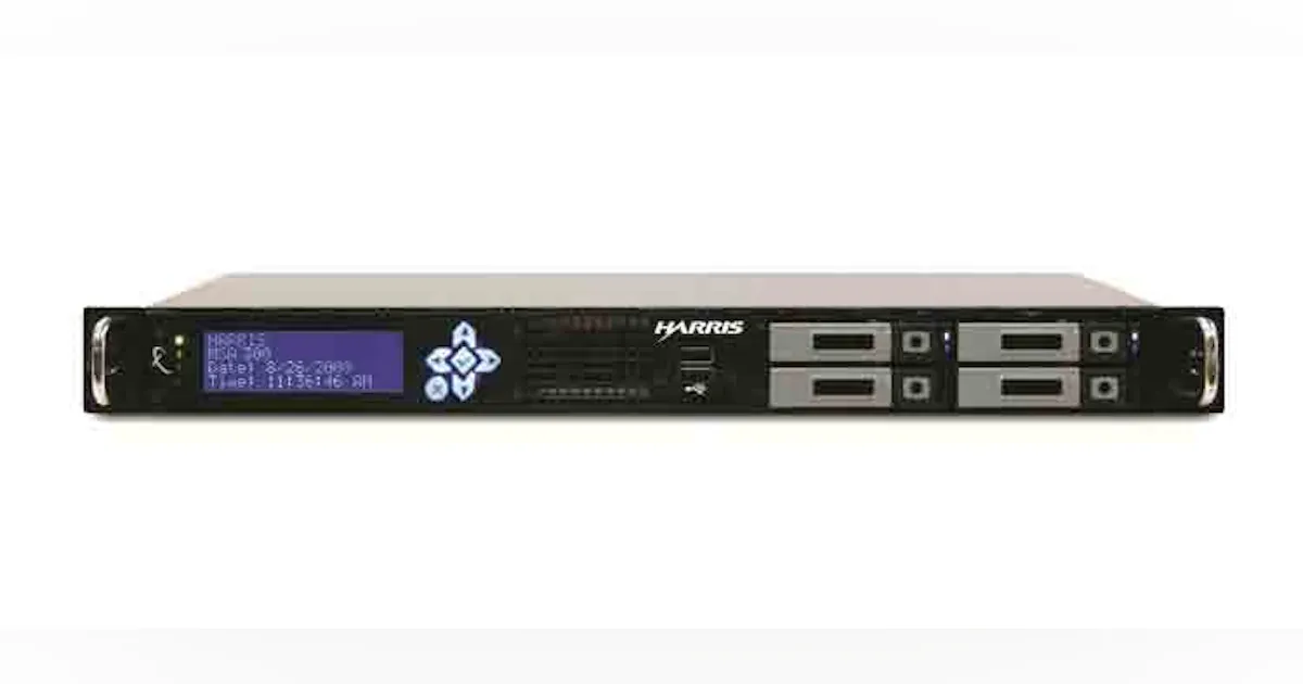 Harris Systems Harris Adds Video, Audio Analysis | Lightwave Online