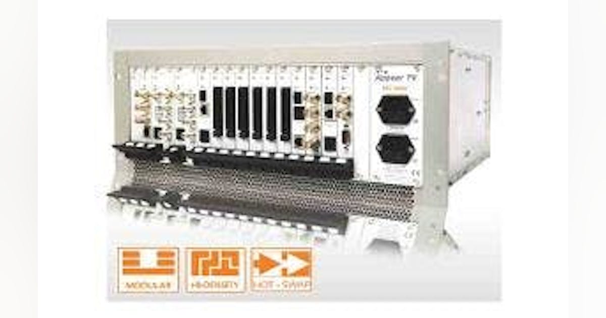 Appear TV Showcases Headend Modules | Lightwave