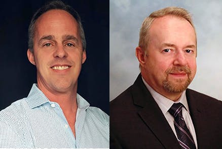 Kevin Bush (L) and Michael McDaniel (R)