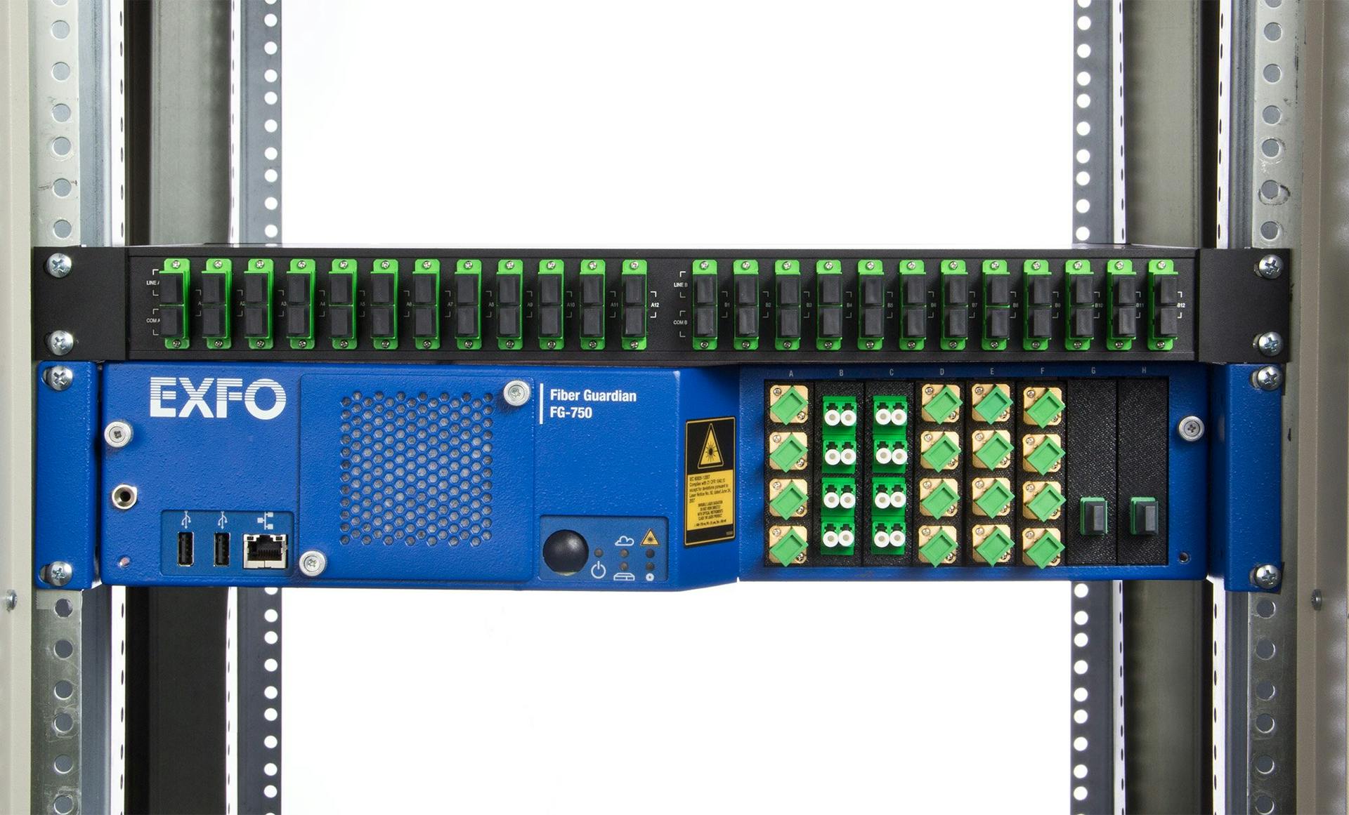 EXFO test access module kit for OTDR signals, remote optical testing