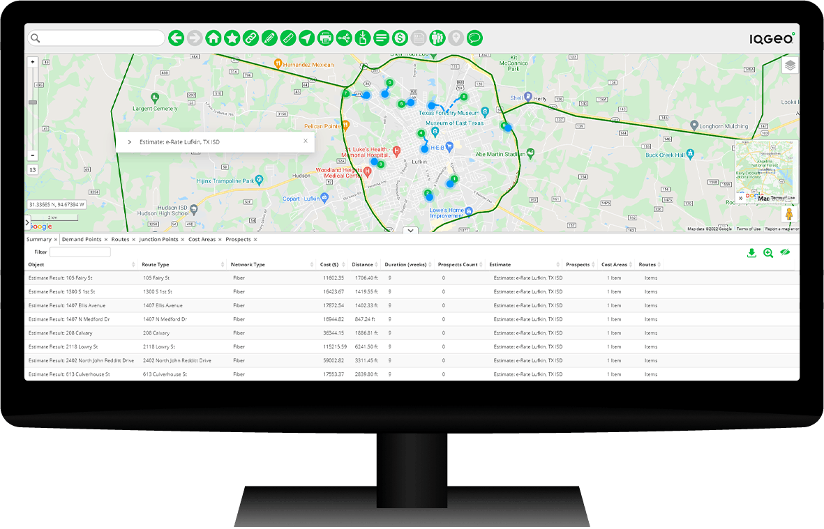 66306692cd13c900081dbc51 Iqgeo Desktop Screens Nro Estimate Results Summary