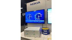 Achieving 100 Gb/sec transmission on a single PON wavelength, Nokia showcased its 100G PON broadband technology at the Fiber Connect 2022 exhibition (July 12-15) in Nashville, Tenn.