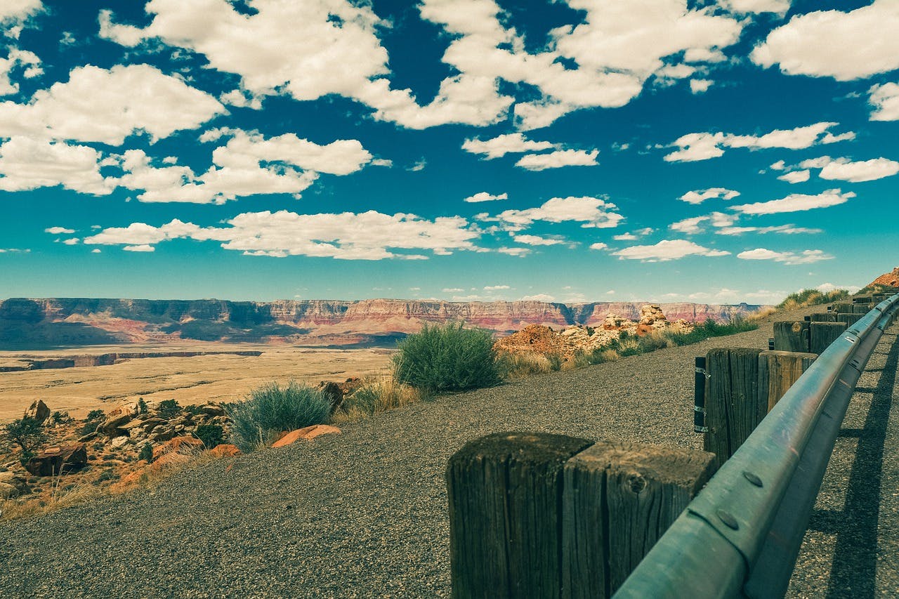 Scenic canyon near Mesa, AZ.