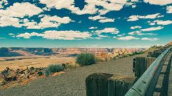 Scenic canyon near Mesa, AZ.