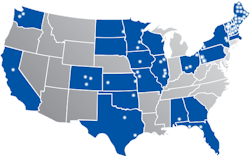 Consolidated Communications Network Map & Fiber Route Miles Consolidated Communications Network Map & Fiber Route Miles