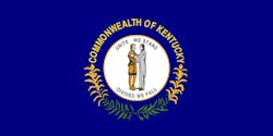 Kentucky state flag Kentucky state flag