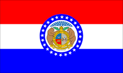 Missouri state flag Missouri state flag