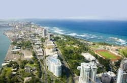 Aerial view of Northeast Puerto Rico Aerial view of Northeast Puerto Rico