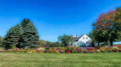 Rural Maine landscape.