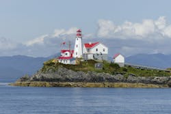 Lighthouse, Green Island, British Columbia, Canada Lighthouse, Green Island, British Columbia, Canada