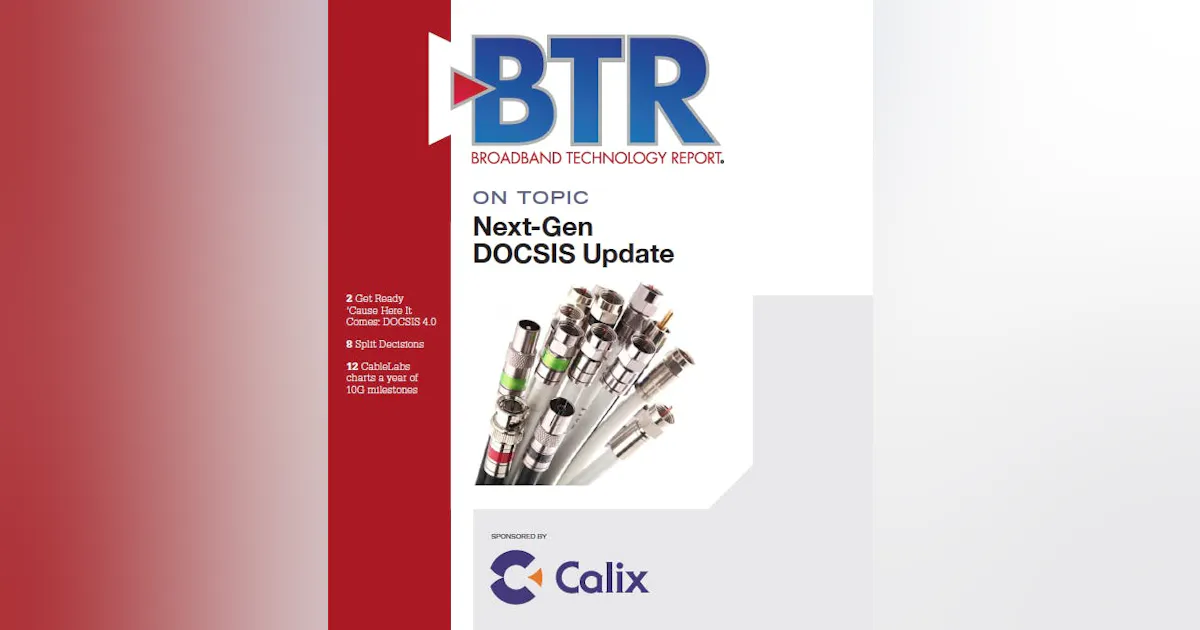 Next-Gen DOCSIS Update | Lightwave