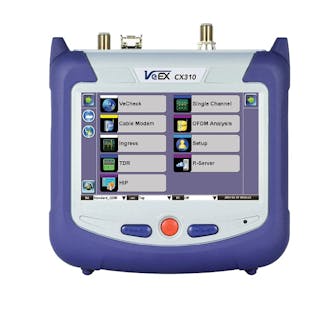 人気デザイナー VeEX CX310 | Lightwave 電気計測器