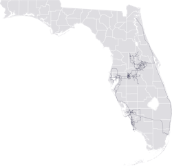 Summit Broadband's fiber network. Summit Broadband's fiber network.