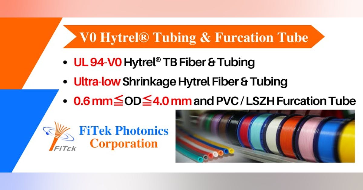 Hytrel Fiber with UL94V0 Flame Retardant Lightwave
