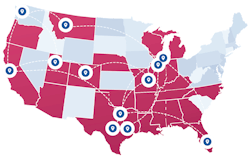 RTA's gigFAST NETWORK® consists of about 13,000 fiber route miles. RTA's gigFAST NETWORK® consists of about 13,000 fiber route miles.