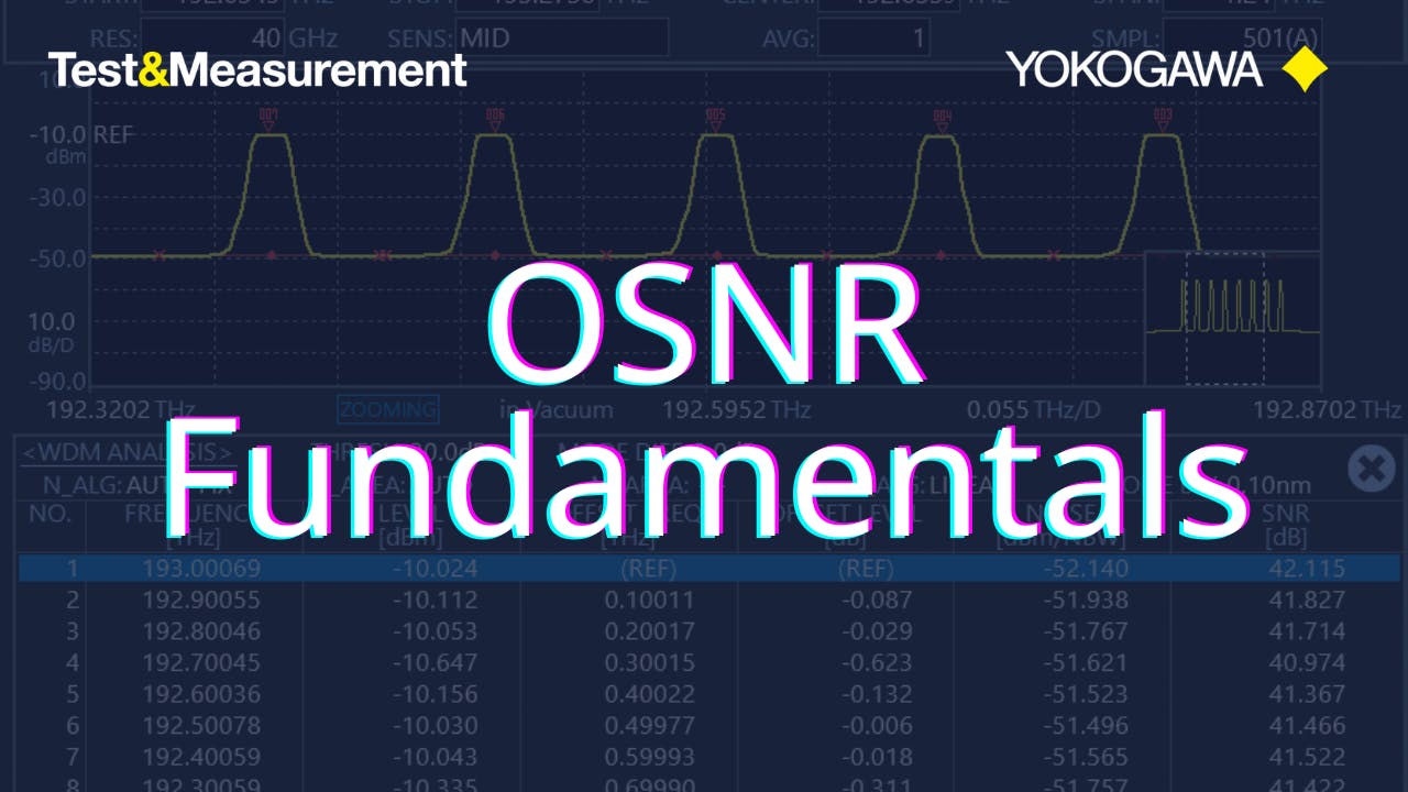 OSNR Fundamentals