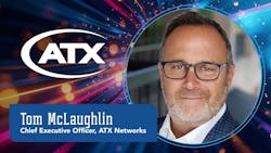 Tom McLaughlin, CEO of ATX Networks. Tom McLaughlin, CEO of ATX Networks.