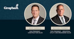 Graybar promotes Mike Carroll and Michael Tierney to new positions in the company. Graybar promotes Mike Carroll and Michael Tierney to new positions in the company.