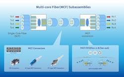 HYC Multi-core Fiber-based Series Subassemblies HYC Multi-core Fiber-based Series Subassemblies