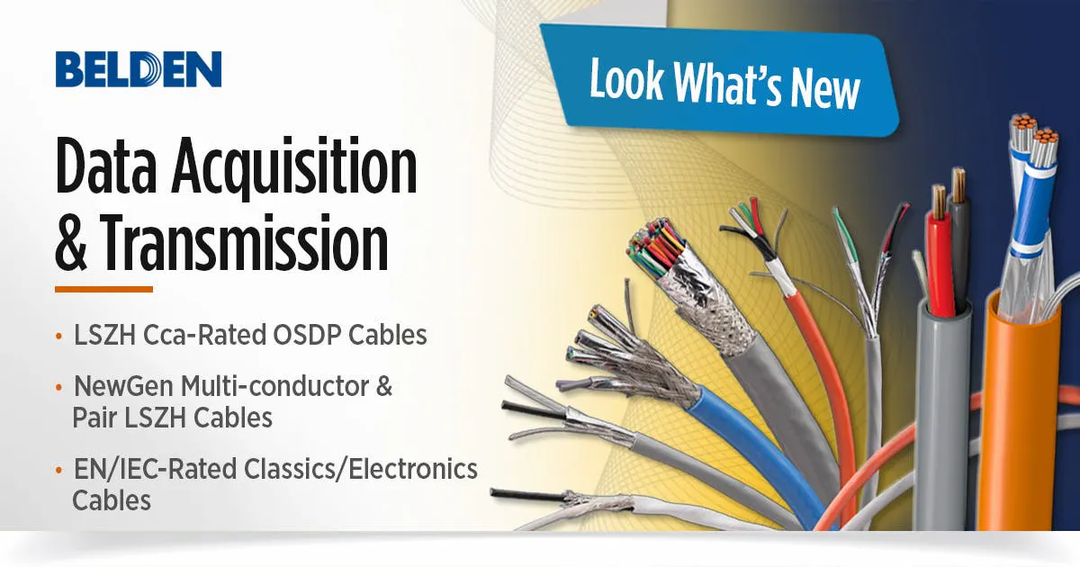 Optical Link Module Belden Belden Launches Solutions that Promote Safety and Security without ...