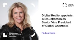 Jules Johnston, SVP of global channels for Digital Realty Jules Johnston, SVP of global channels for Digital Realty