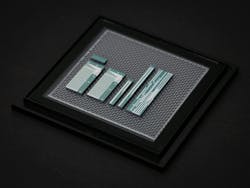 HyperLight’s TFLN transmitter (Tx) photonic integrated circuits (PICs) . HyperLight’s TFLN transmitter (Tx) photonic integrated circuits (PICs) .