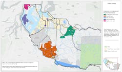 Pierce County Washington's broadband incentive districts. Pierce County Washington's broadband incentive districts.