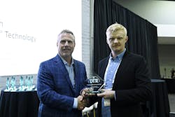 Corning — Evolv® Solution with Multifiber Pushlok™ Technology JUDGE’S COMMENT: “The pre-connectorized FTTx solution revolutionizes outside plant connectivity by enhancing network deployment speeds, usability, and sustainability, addressing challenges like cost constraints and labor shortages.” Corning — Evolv® Solution with Multifiber Pushlok™ Technology JUDGE’S COMMENT: “The pre-connectorized FTTx solution revolutionizes outside plant connectivity by enhancing network deployment speeds, usability, and sustainability, addressing challenges like cost constraints and labor shortages.”