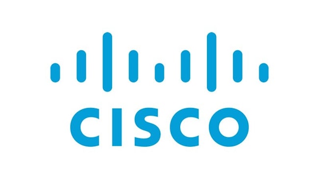 Cisco logo.