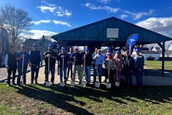 Community and business leaders gather for the groundbreaking ceremony of Surf Internet’s $5.5 million fiber-optic expansion project in Peru, Indiana. Community and business leaders gather for the groundbreaking ceremony of Surf Internet’s $5.5 million fiber-optic expansion project in Peru, Indiana.