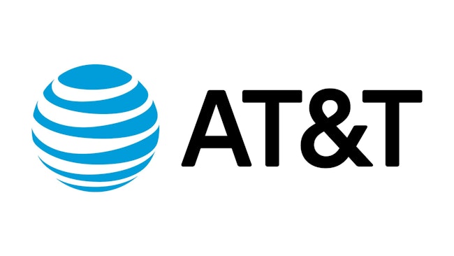 AT&T logo.