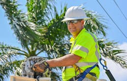 Comcast technicians prepare to install a new network. Comcast technicians prepare to install a new network.