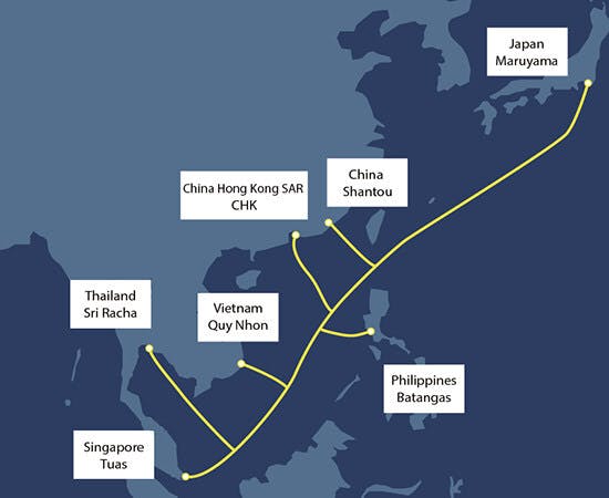 Asia Direct Cable (ADC) International Submarine Cable will connect China, Japan, Singapore, and several other countries and regions in the Asia-Pacific.