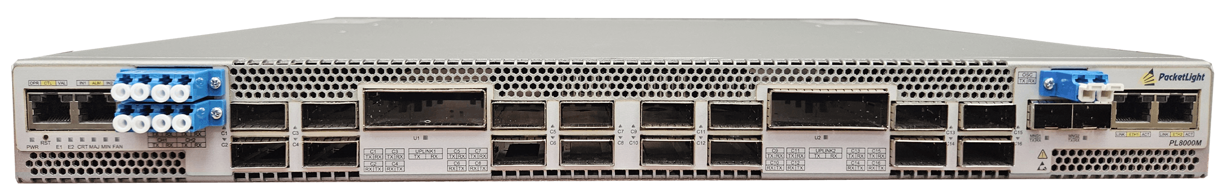 PacketLight&rsquo;s PL-8000M 2x800G Muxponder.