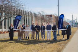 Surf Internet celebrates the launch of its fiber-optic service in Warsaw with a ribbon-cutting ceremony alongside representatives from the Kosciusko Chamber of Commerce. Surf Internet celebrates the launch of its fiber-optic service in Warsaw with a ribbon-cutting ceremony alongside representatives from the Kosciusko Chamber of Commerce.