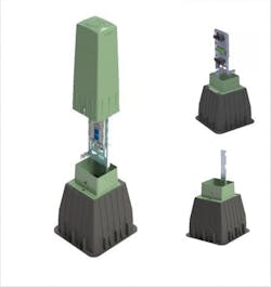 RaDD Network Solutions' Max-5 Pedestal. RaDD Network Solutions' Max-5 Pedestal.