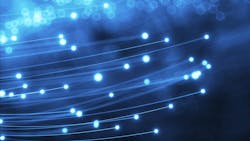 Abstract glowing fiber lines Abstract glowing fiber lines