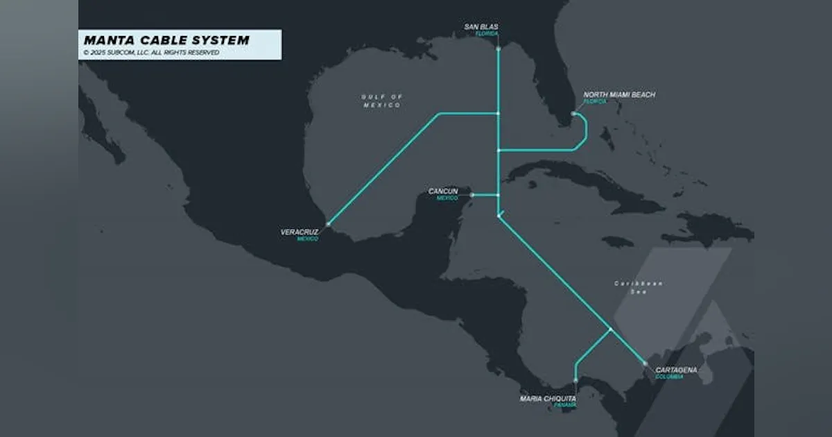 Subcom Loading Cable Liberty Networks, Gold Data, Sparkle tap SubCom to assemble the new ...