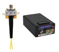Fig1: DSC-705 High Power Balanced Photodiode with Lab Buddy Fig1: DSC-705 High Power Balanced Photodiode with Lab Buddy