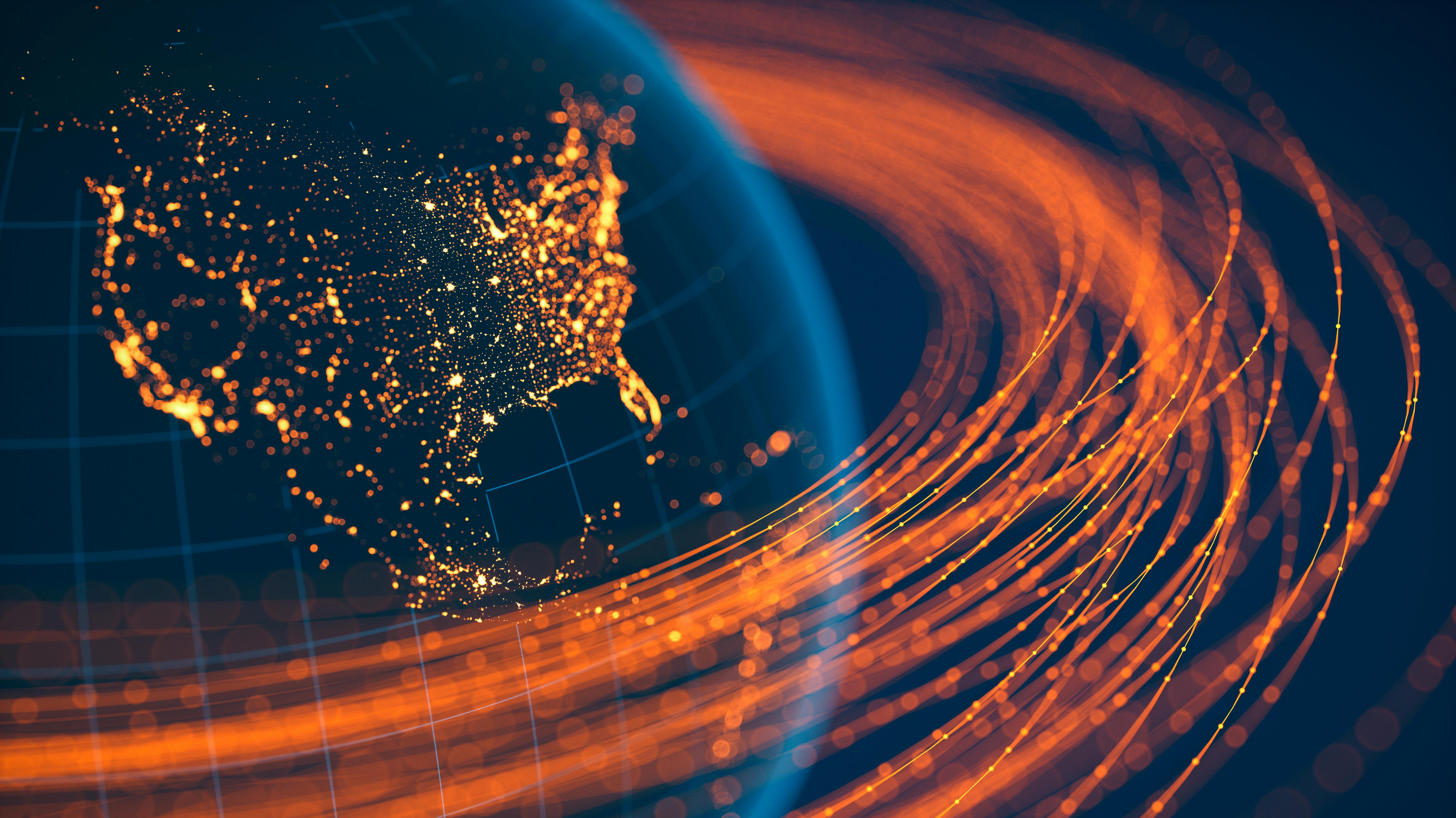 Global communication concept