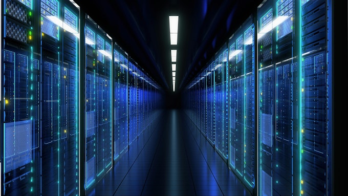 Data center hallway