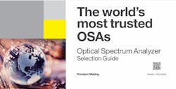Optical Spectrum Analyzer Selection Guide Optical Spectrum Analyzer Selection Guide