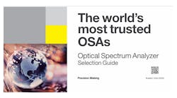 Optical Spectrum Analyzer Selection Guide Optical Spectrum Analyzer Selection Guide