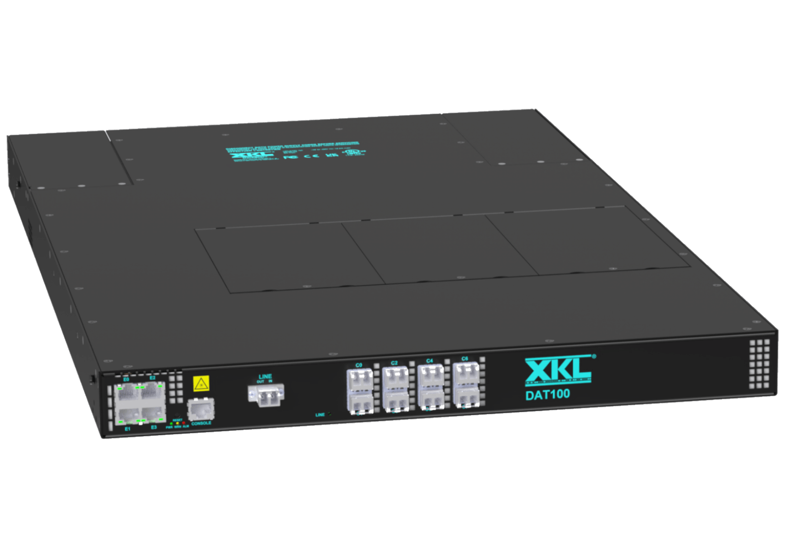 XKL's DAT 100 platform offers a compact solution to bridge the gap between legacy devices and growing network demands.